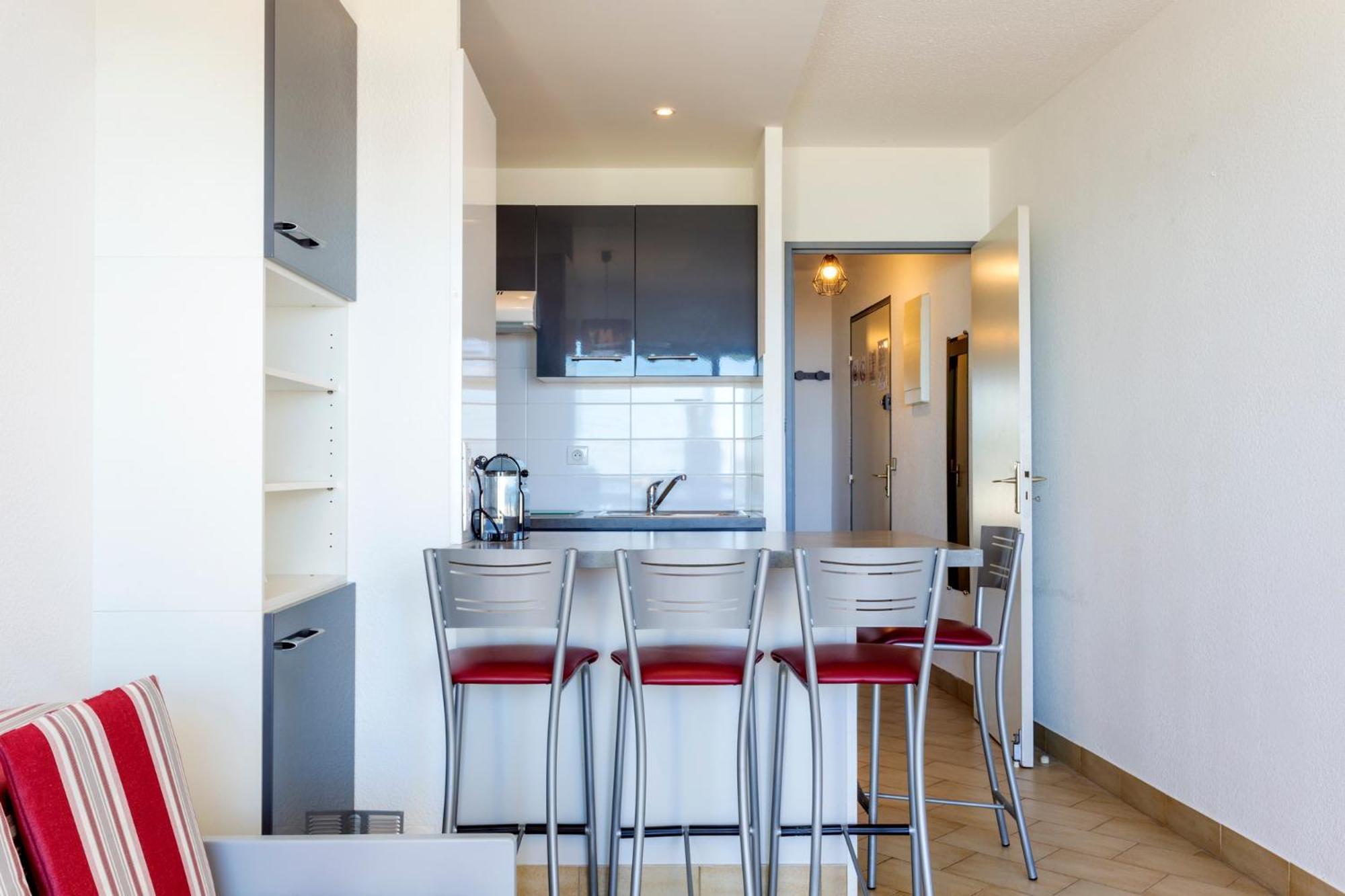 Chez Fabienne - Superbe Appartement Avec Vue Sur La Mer Et Parking 拉格朗德默特 外观 照片