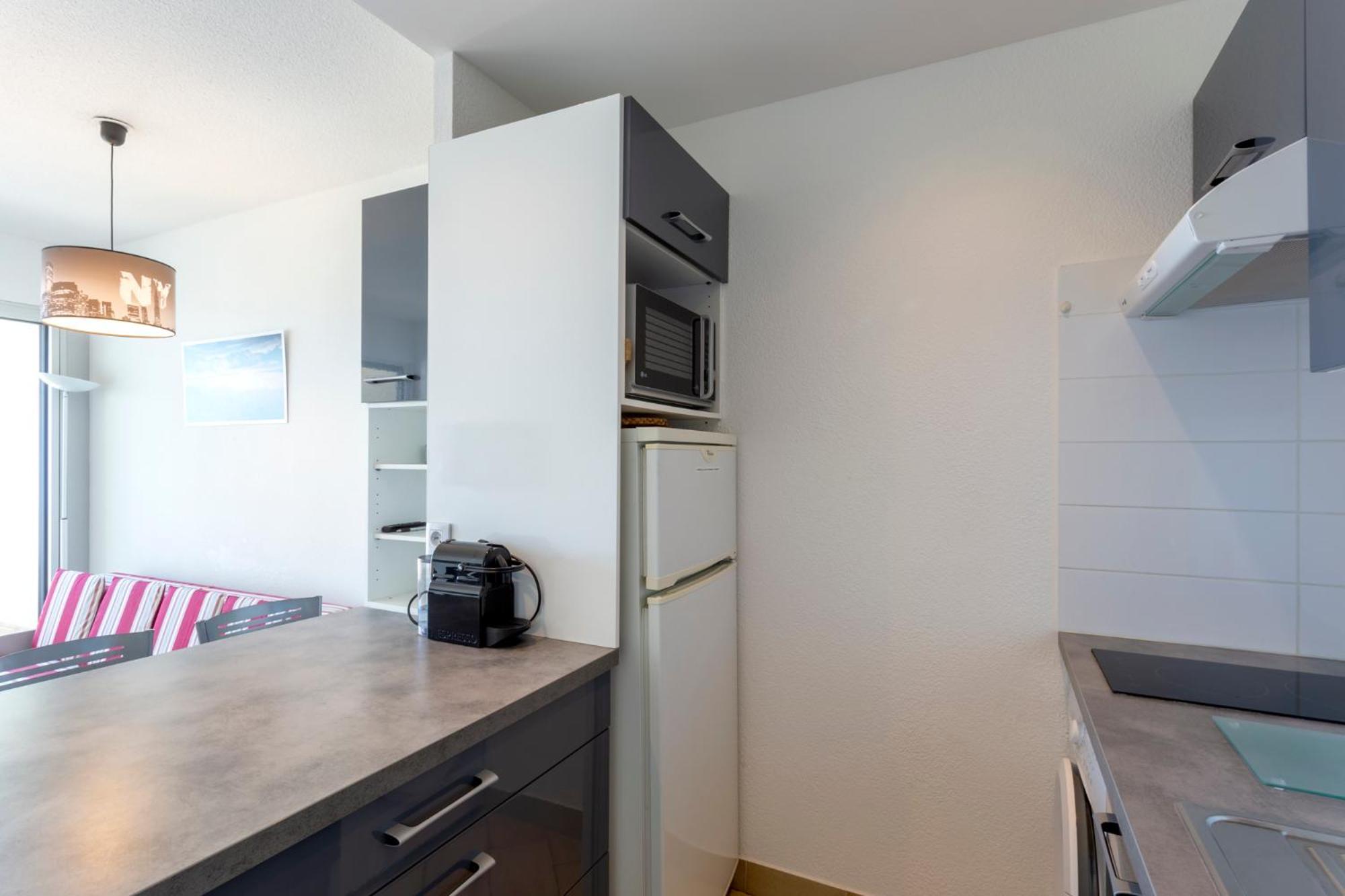 Chez Fabienne - Superbe Appartement Avec Vue Sur La Mer Et Parking 拉格朗德默特 外观 照片