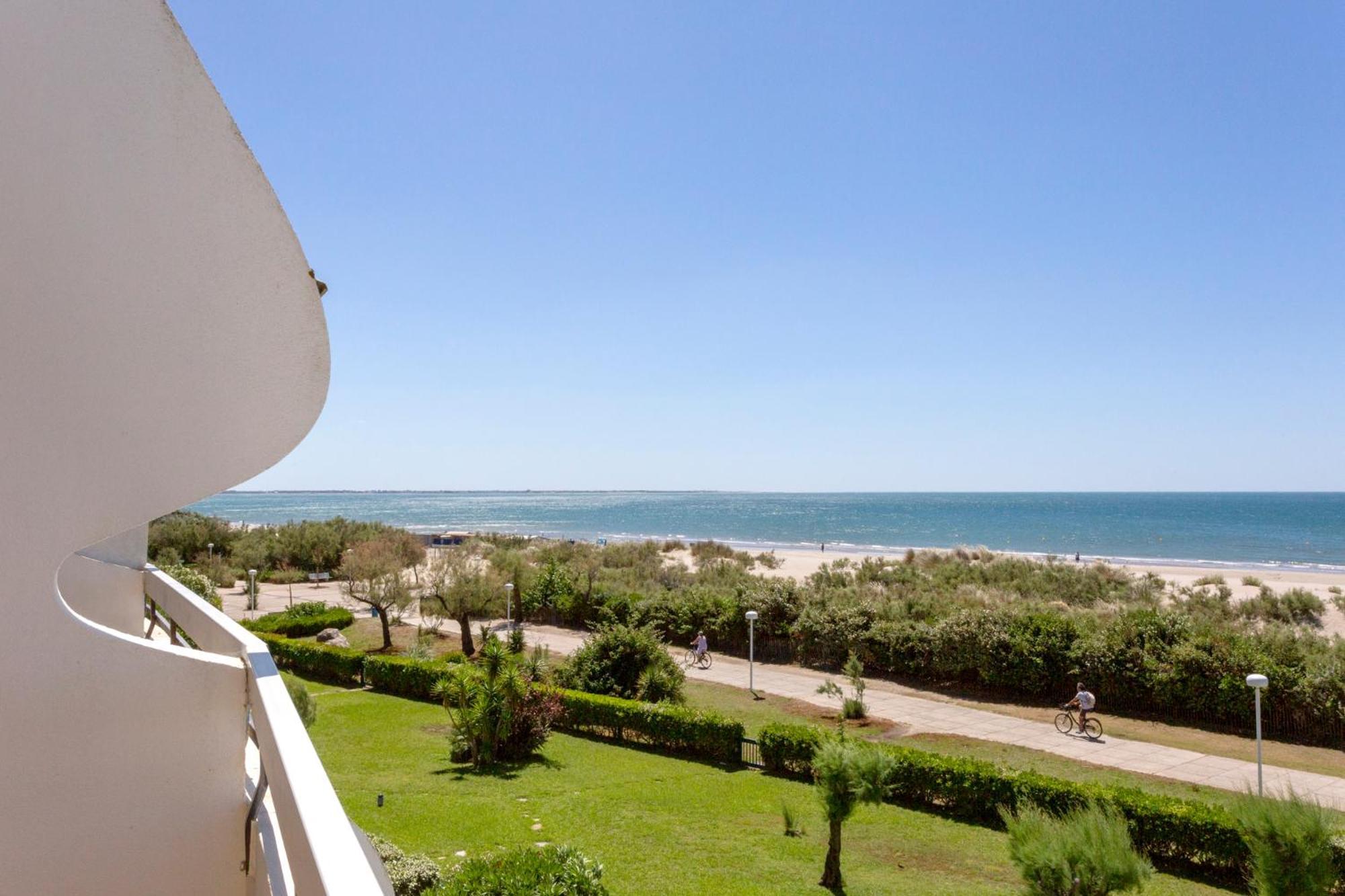 Chez Fabienne - Superbe Appartement Avec Vue Sur La Mer Et Parking 拉格朗德默特 外观 照片