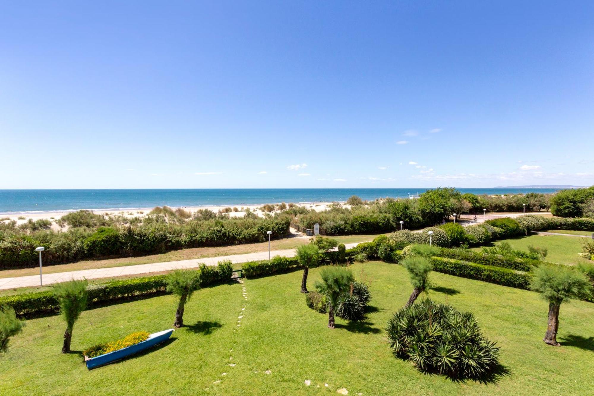 Chez Fabienne - Superbe Appartement Avec Vue Sur La Mer Et Parking 拉格朗德默特 外观 照片