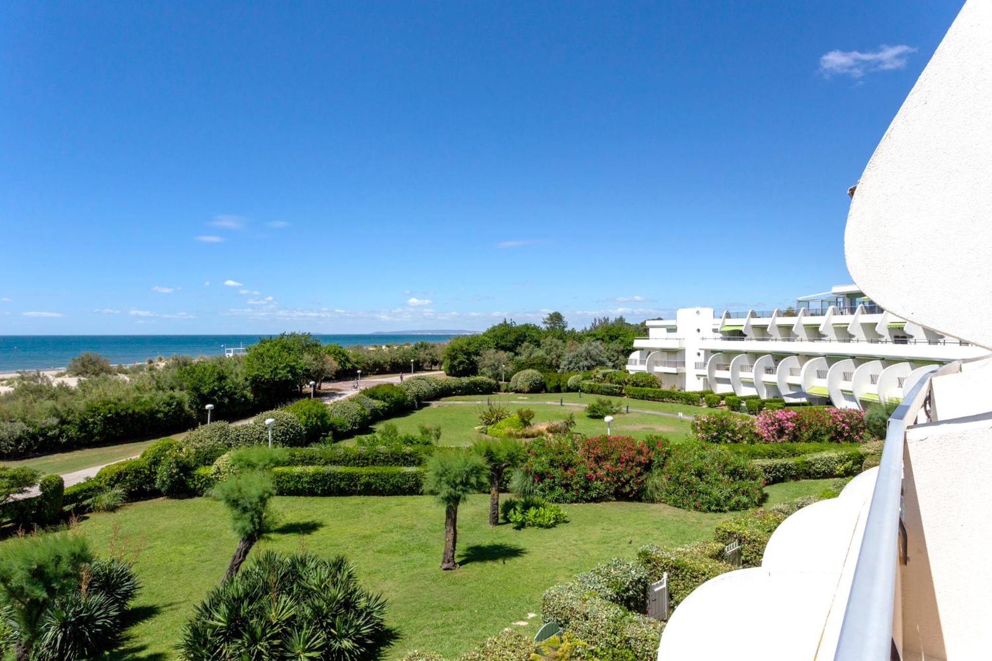 Chez Fabienne - Superbe Appartement Avec Vue Sur La Mer Et Parking 拉格朗德默特 外观 照片