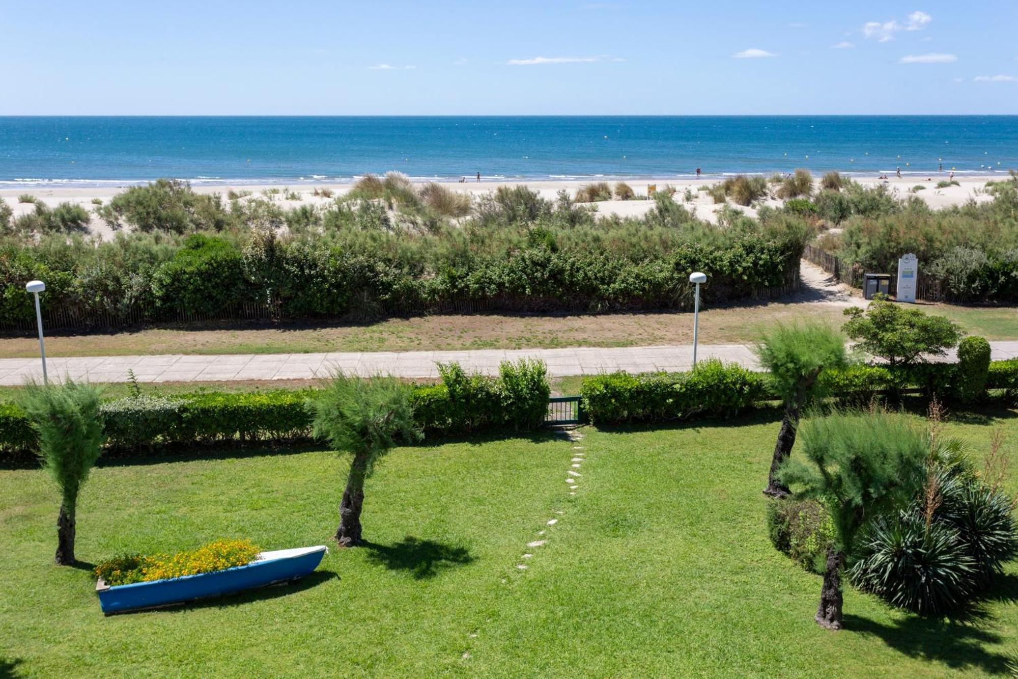 Chez Fabienne - Superbe Appartement Avec Vue Sur La Mer Et Parking 拉格朗德默特 外观 照片